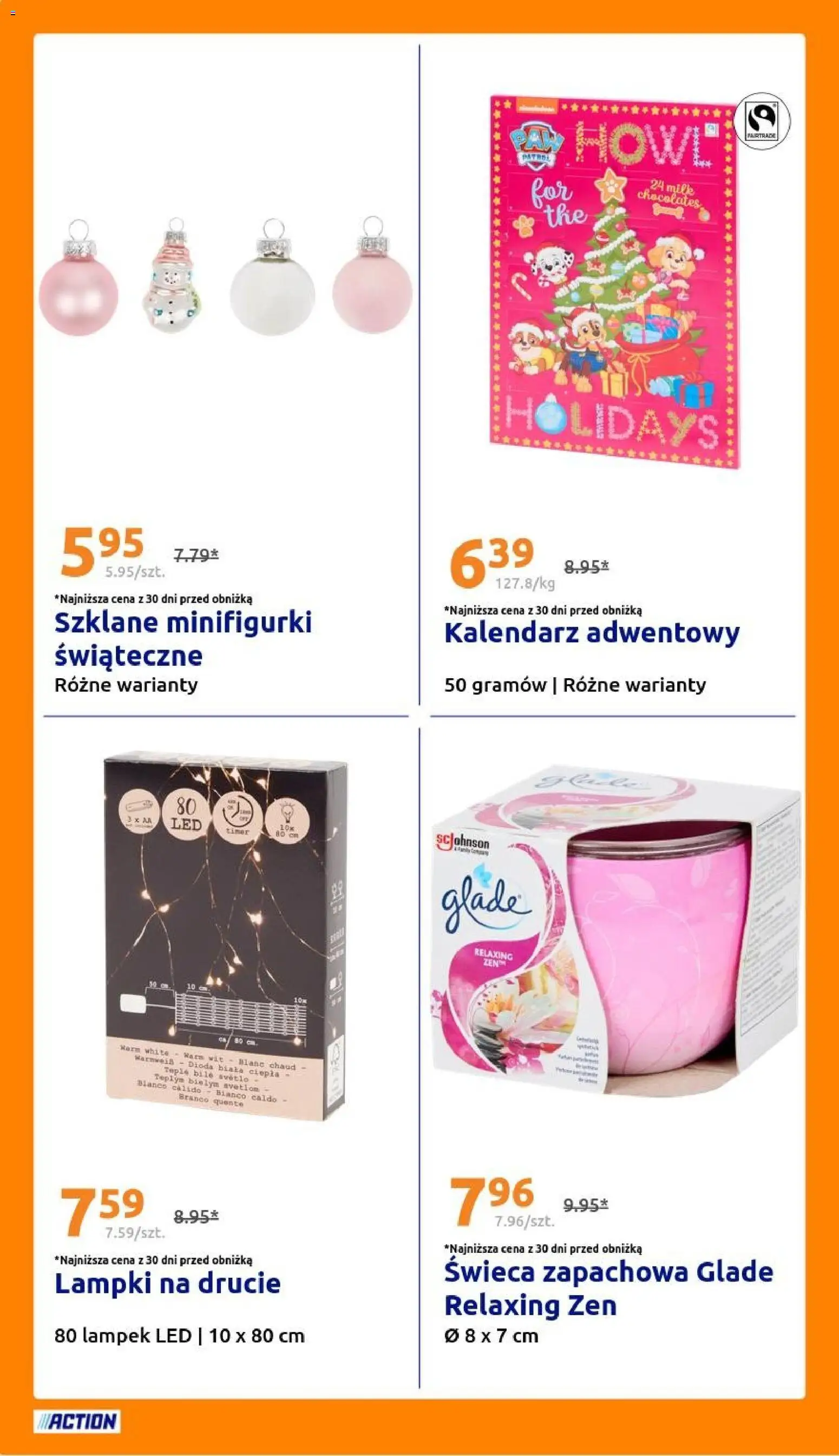 Action Gazetka od 19.11.2025 | Strona: 26 | Produkty: Lampki, Kalendarz adwentowy, Kalendarz