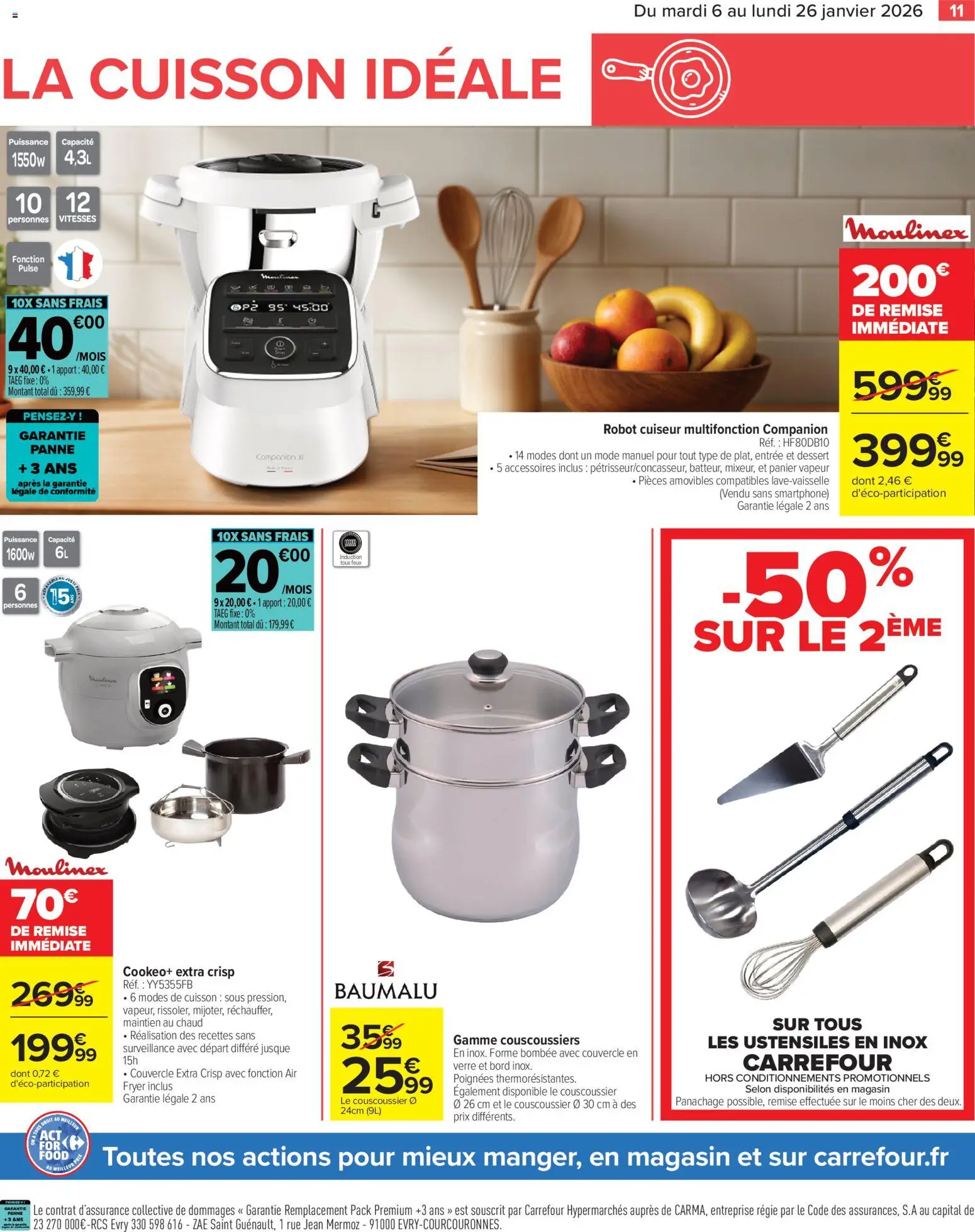 {H1} | Page: 11 | Produits: Smartphone, Cookeo, Robot, Panier