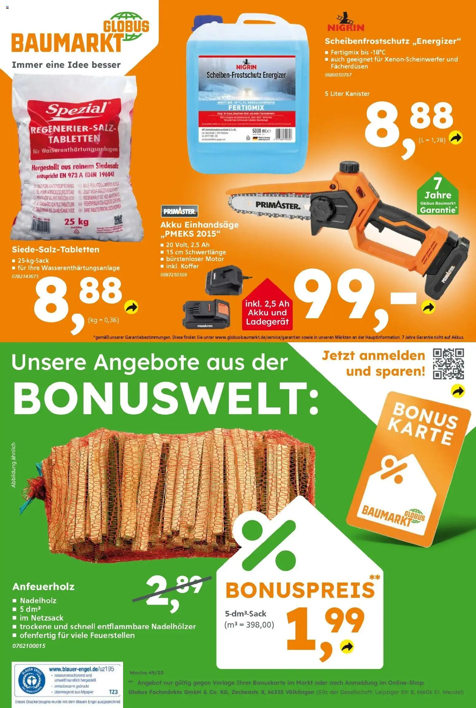 Globus Baumarkt prospekt Simmern	 – gültig ab 01.12.2025 | Seite: 16 | Produkte: Koffer, Ladegerät