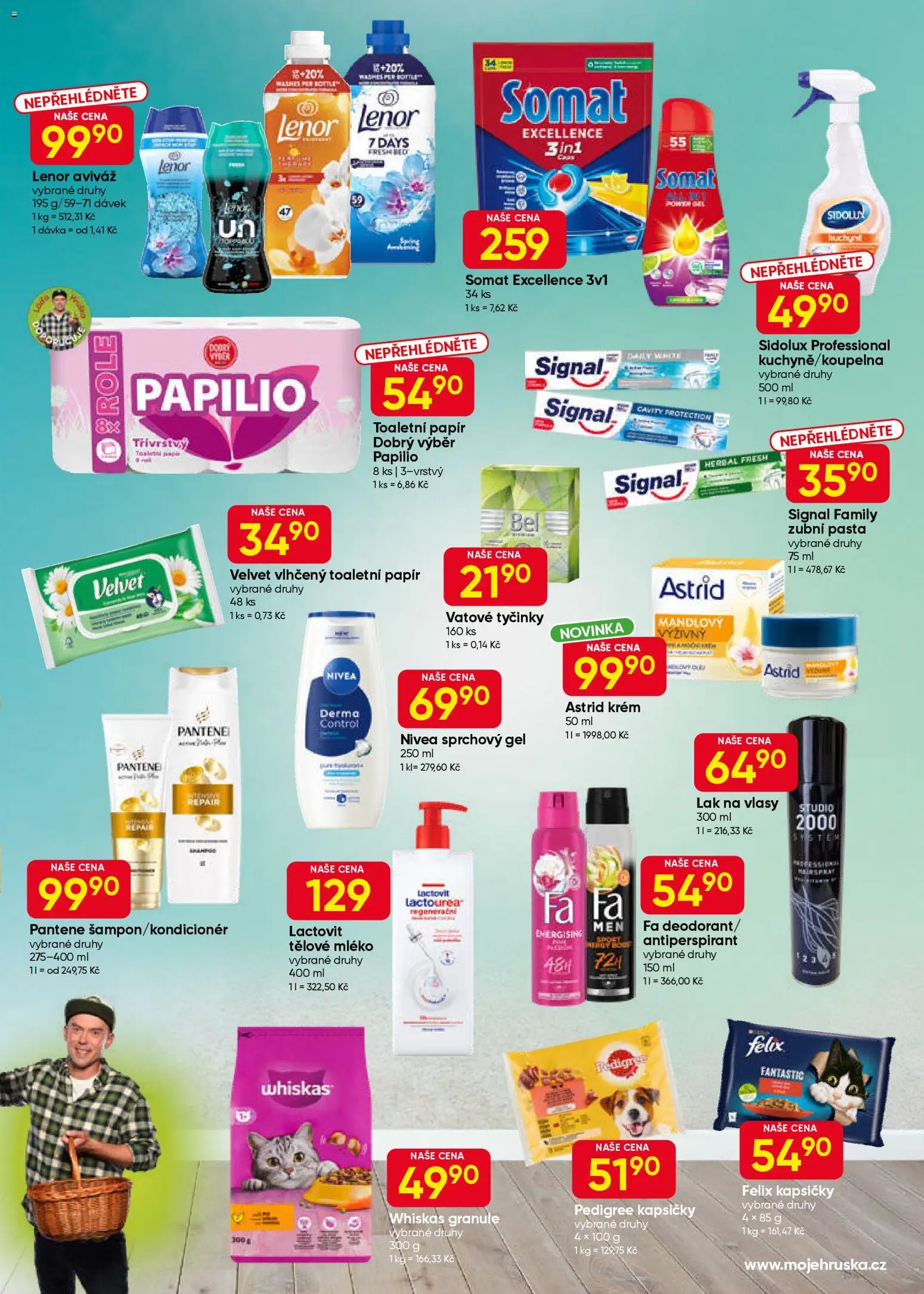 Hruška leták od 04.03.2026 | Strana: 7 | Produkty: Antiperspirant, Toaletní papír, Pedigree, Sidolux