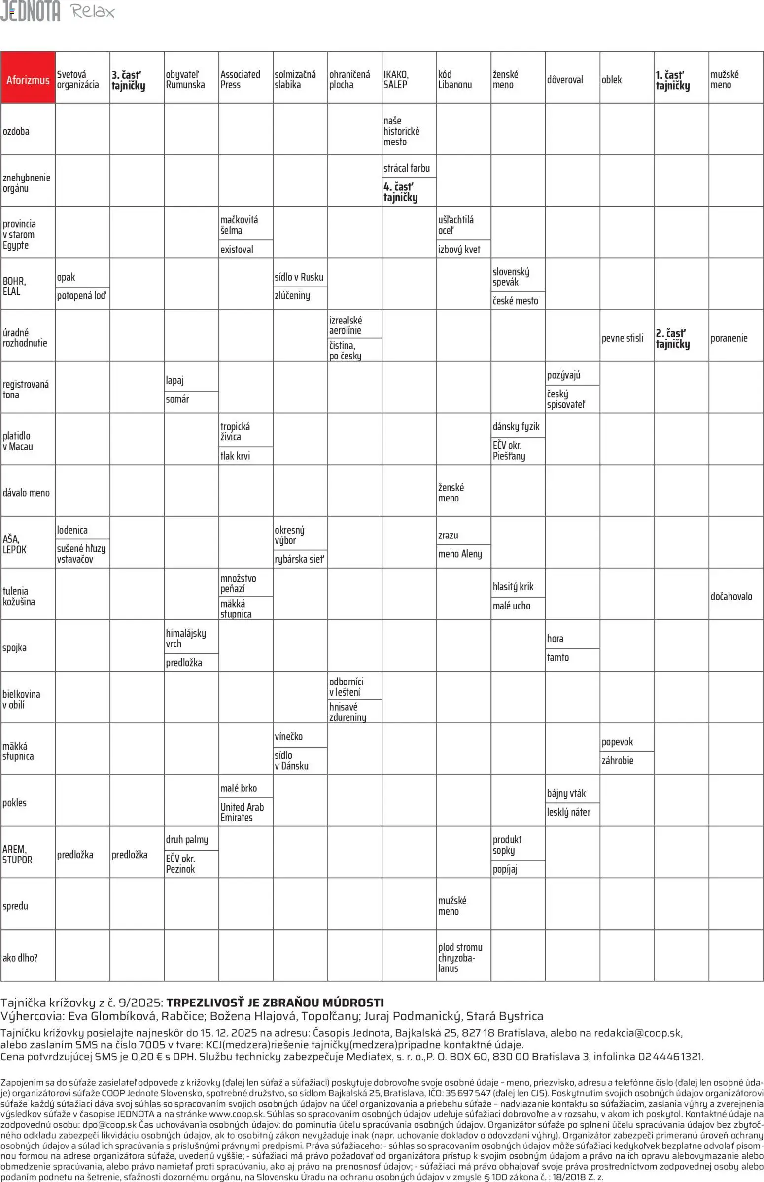Nové COOP Jednota akcie – leták je platný od 01.11.2025 | Strana: 30 | Produkty: Oblek