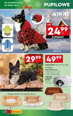 Pogląd oferty "Biedronka gazetka - Hity i inspiracje" - ważna od 10.11.2025 | Strona: 44 | Produkty: Legowisko dla psa, Legowiska dla psa