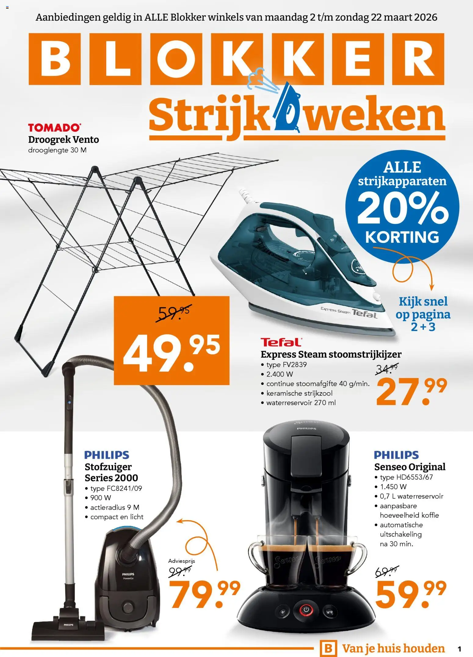 {H1} | Pagina: 1 | Producten: Koffie, Stofzuiger