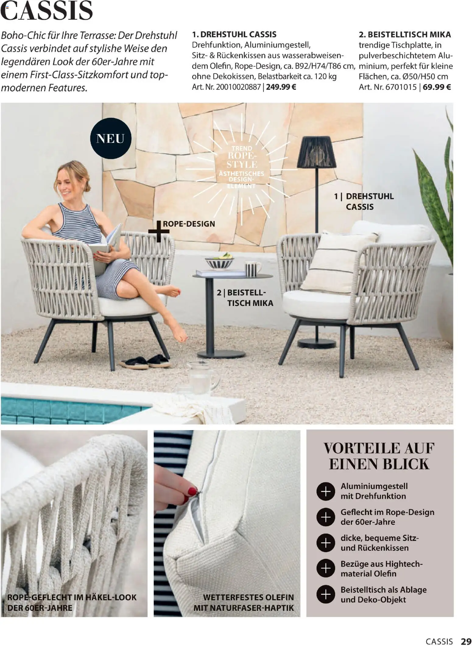 Dehner Gartenmöbel Trends 2026 gültig ab 29.01.2026 | Seite: 29 | Produkte: Tisch