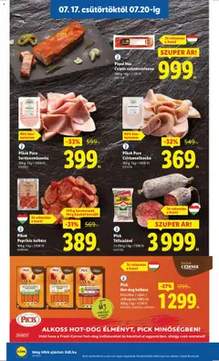 Lidl akciós ujság - amely érvényes a következő dátumtól: 17.07.2025 | Oldal: 8