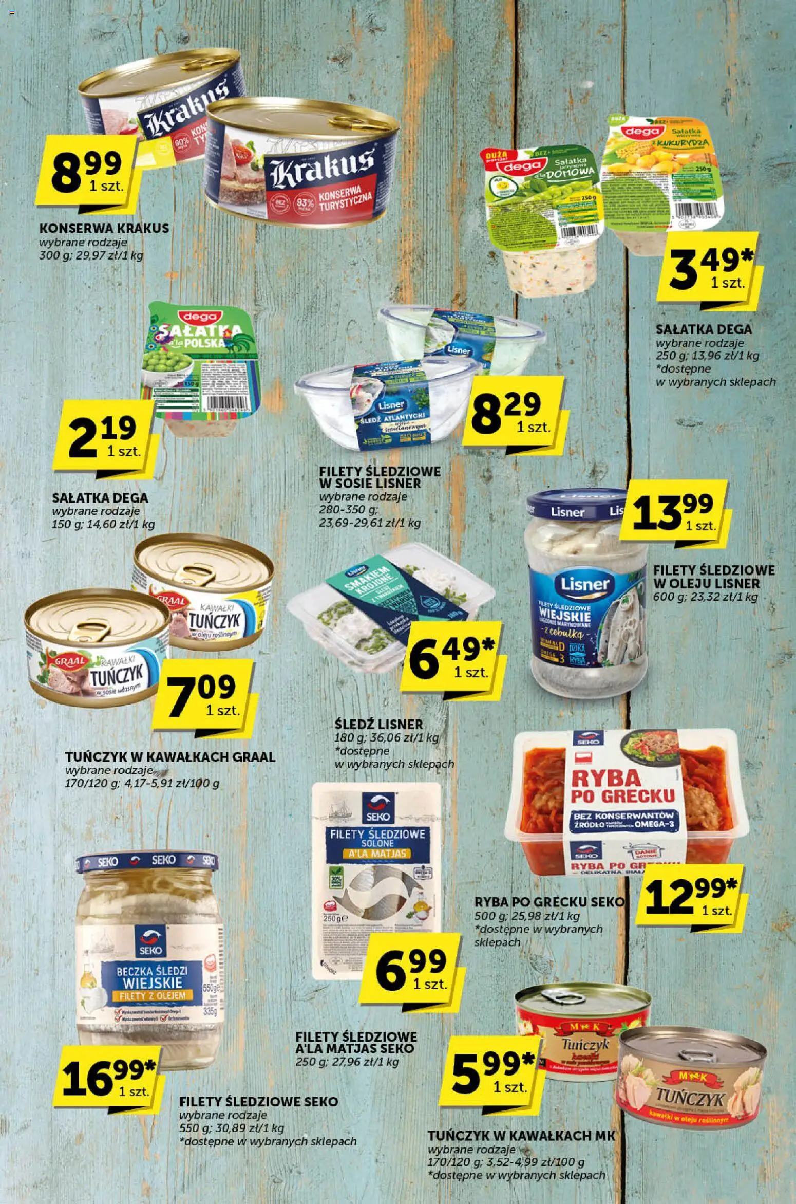 Euro Sklep Gazetka - Katalog od 11.12.2025 | Strona: 8 | Produkty: Śledź, Kukurydza, Ryba po grecku, Ryba