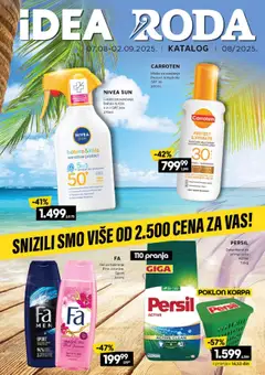 Idea katalog neprehrane - pregled Idea kataloga - važi od 07.08.2025