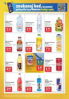 Makro Gazetka - Mega oferty dla Twojego Sklepu oferta z alkoholem od 05.08.2025 | Strona: 7 | Produkty: Sok pomarańczowy, Red bull, Muszyna Woda, Cechini muszyna