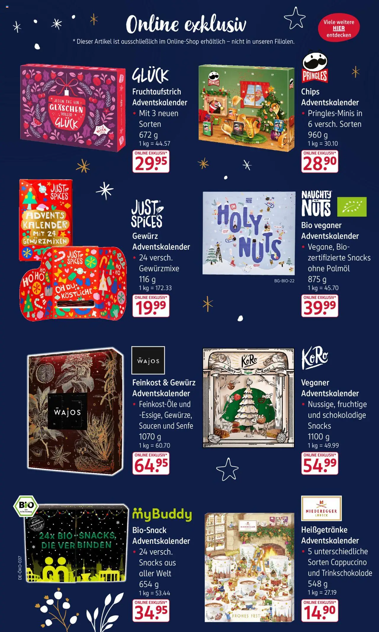 Rossmann  Adventskalender – gültig ab 15.09.2025 | Seite: 7 | Produkte: Pringles, Chips