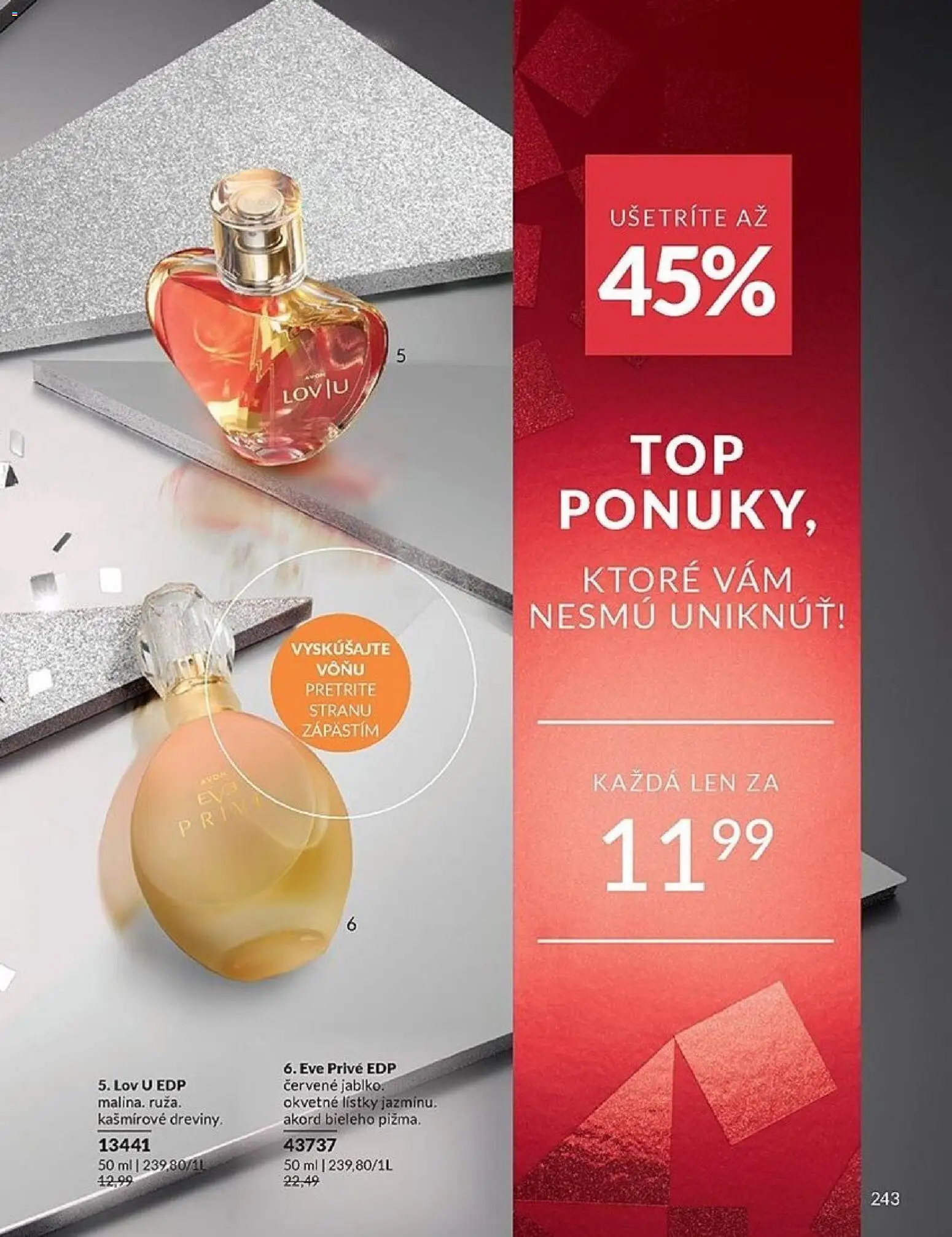 Nové Avon akcie – leták je platný od 01.12.2025 | Strana: 243