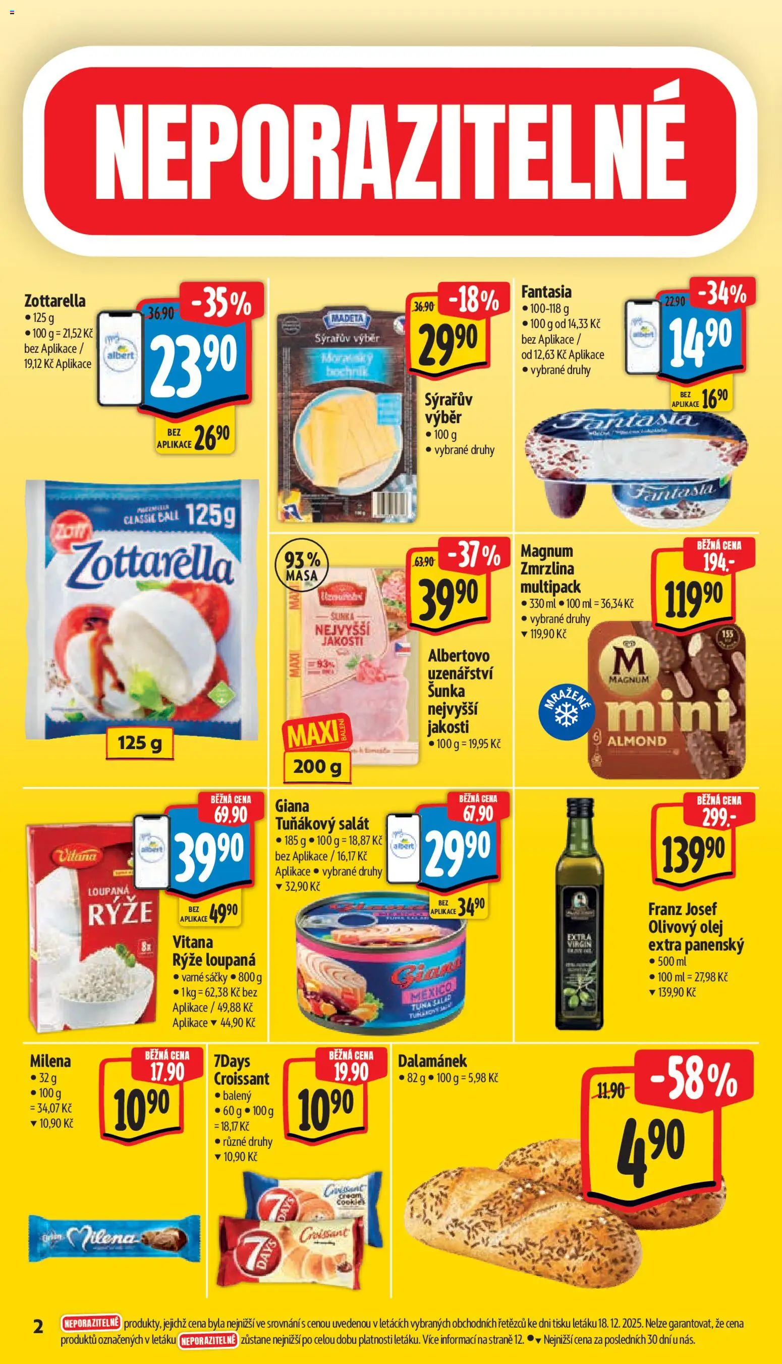 Albert leták - Supermarket od 02.01.2026 | Strana: 6