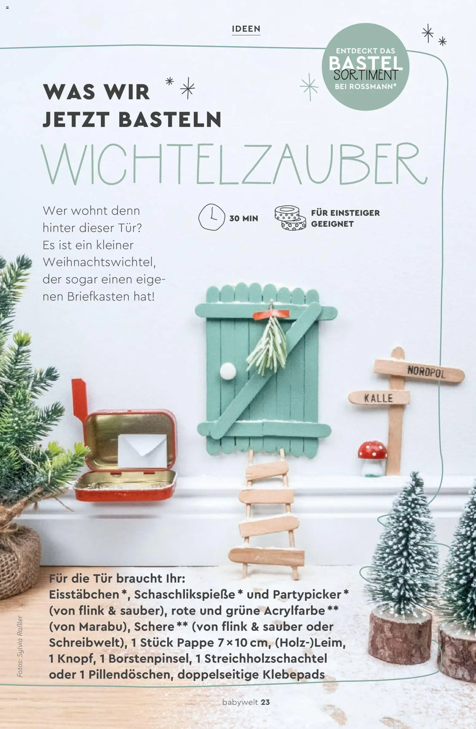 Rossmann babywelt Elternmagazin – gültig ab 11.12.2025 | Seite: 23 | Produkte: Tür