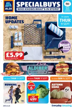 Preview of Aldi - Weekly offers UK Specialbuys valid from 11.09.2025