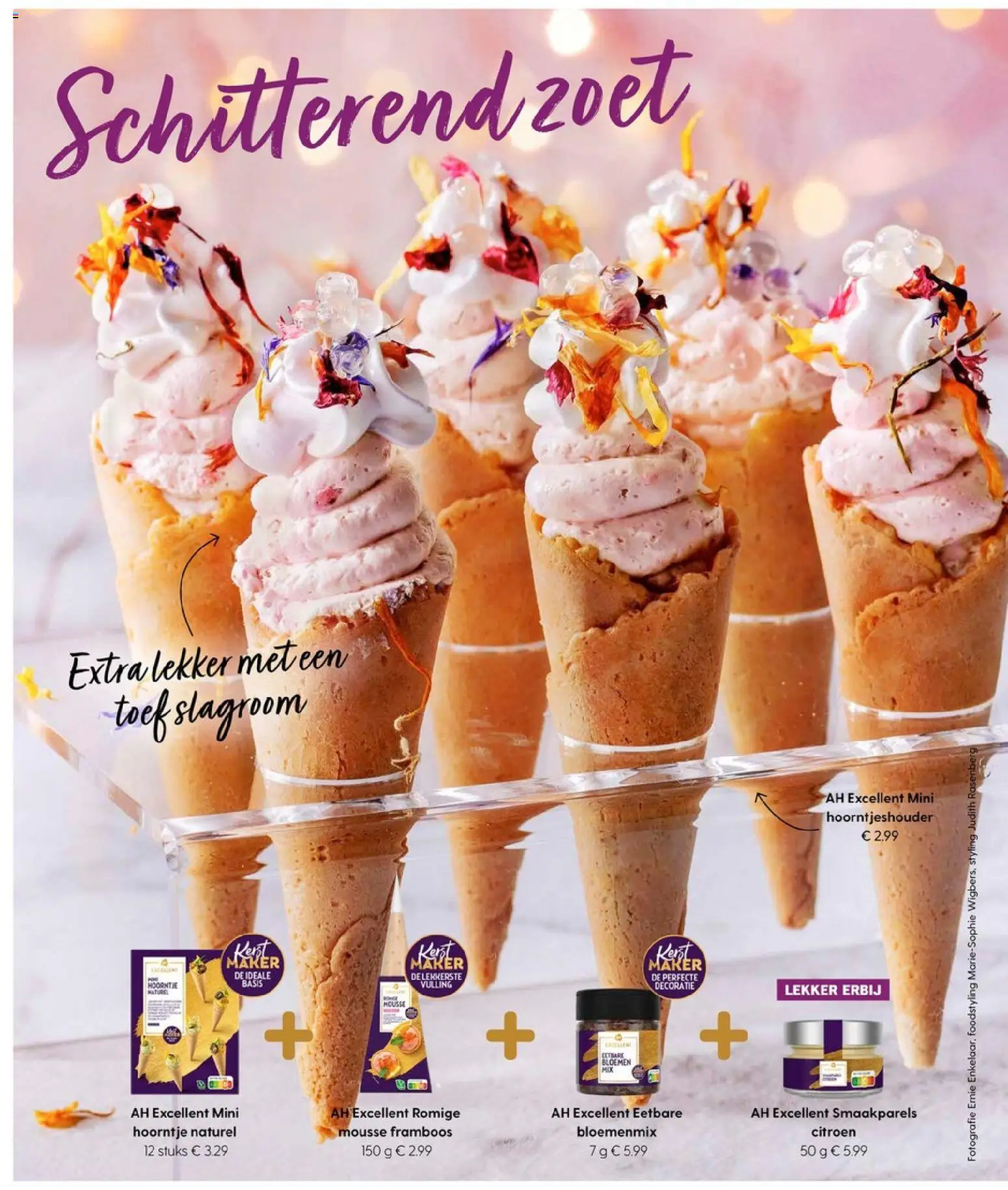 {H1} | Pagina: 28 | Producten: Citroen, Bloemen, Slagroom