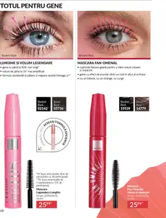 Noul catalog Avon – valabil de la 01.09.2025 | Pagină: 68 | Produse: Mascara