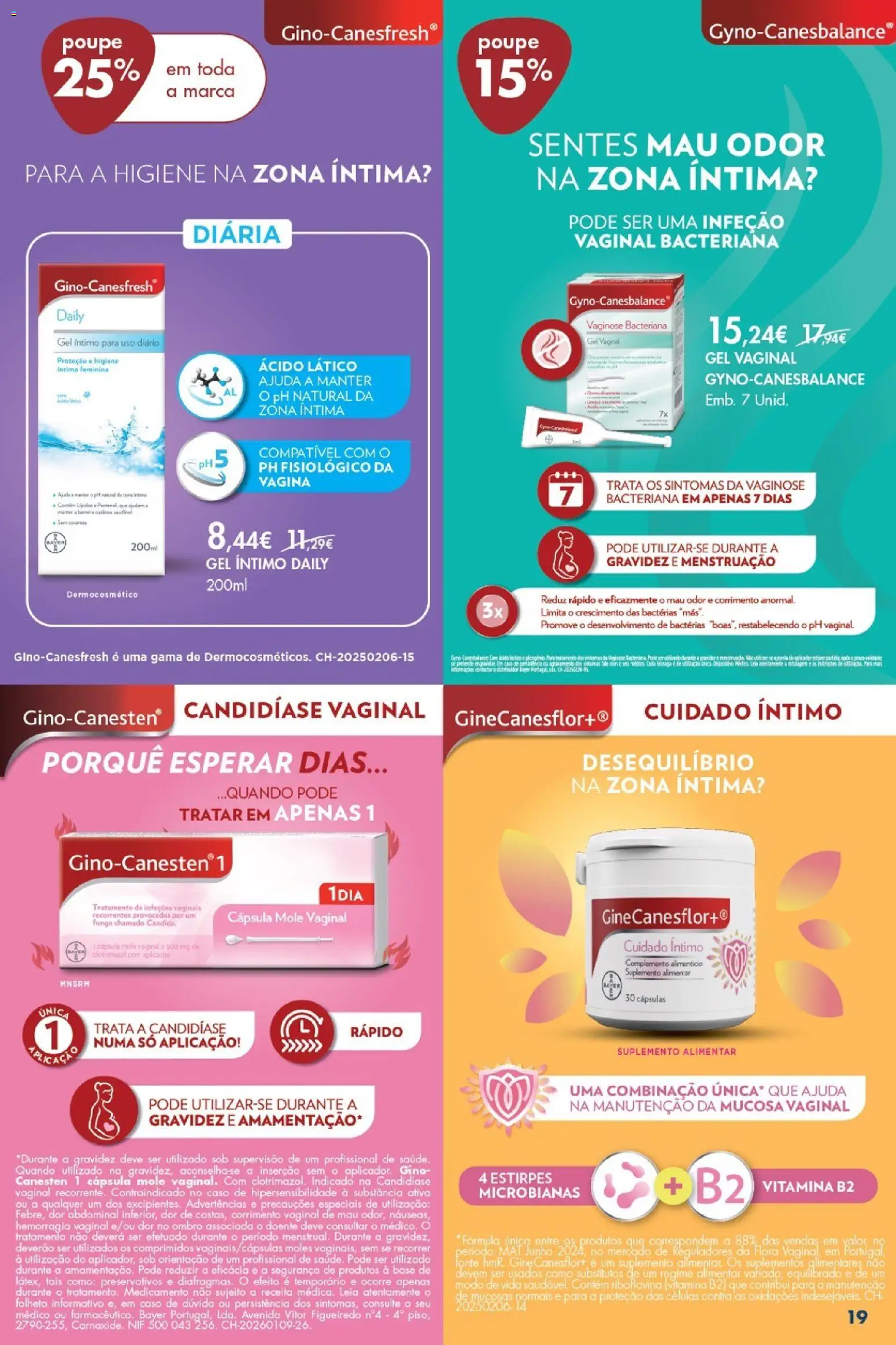 Pingo Doce Bem Estar Mulher Lojas │ válido de 03.03.2026 | Página: 19 | Produtos: Preservativos, Base