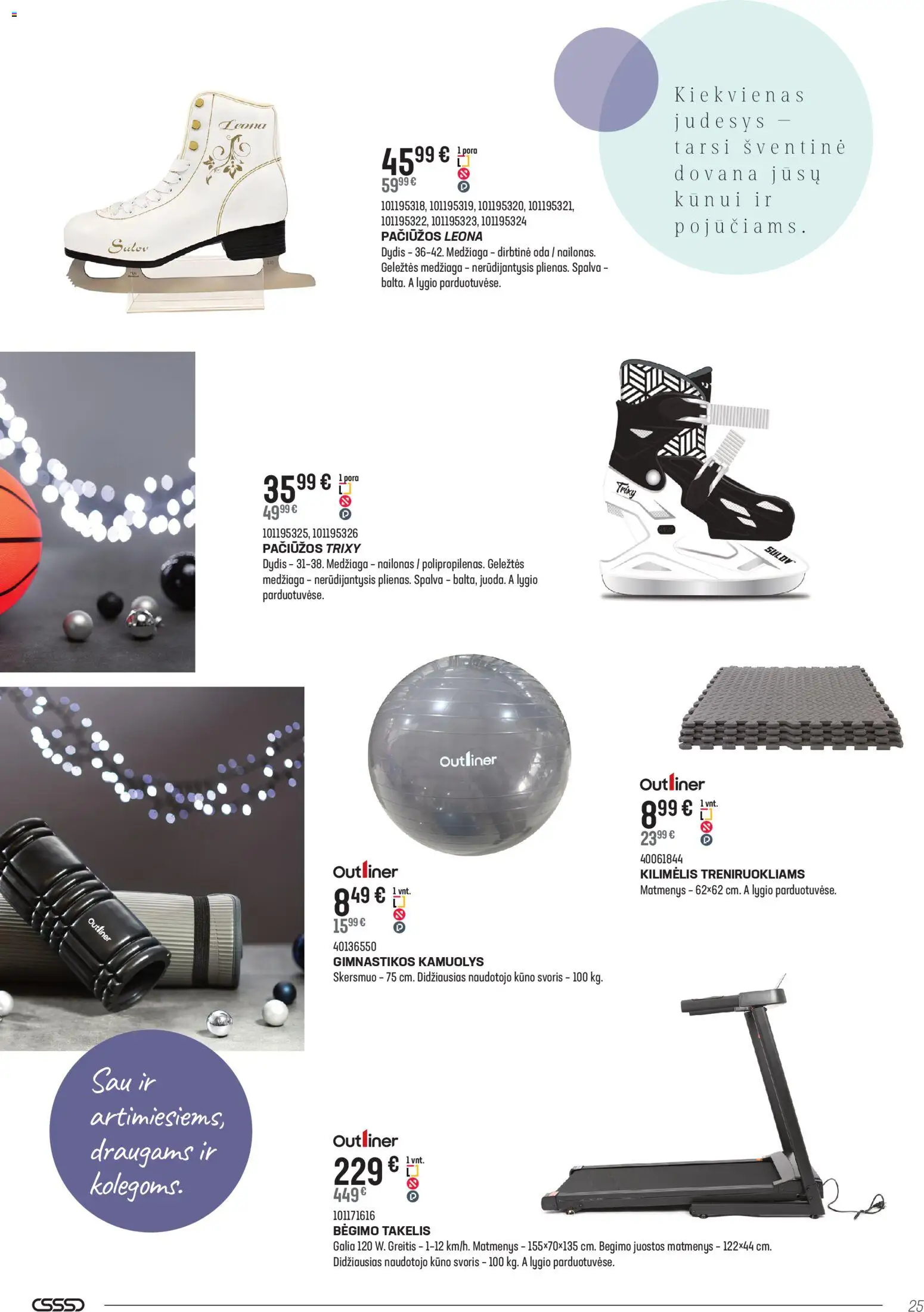 Senukai akcijos nuo 05.11.2025 | Puslapis: 25 | Prekių: Kilimėlis