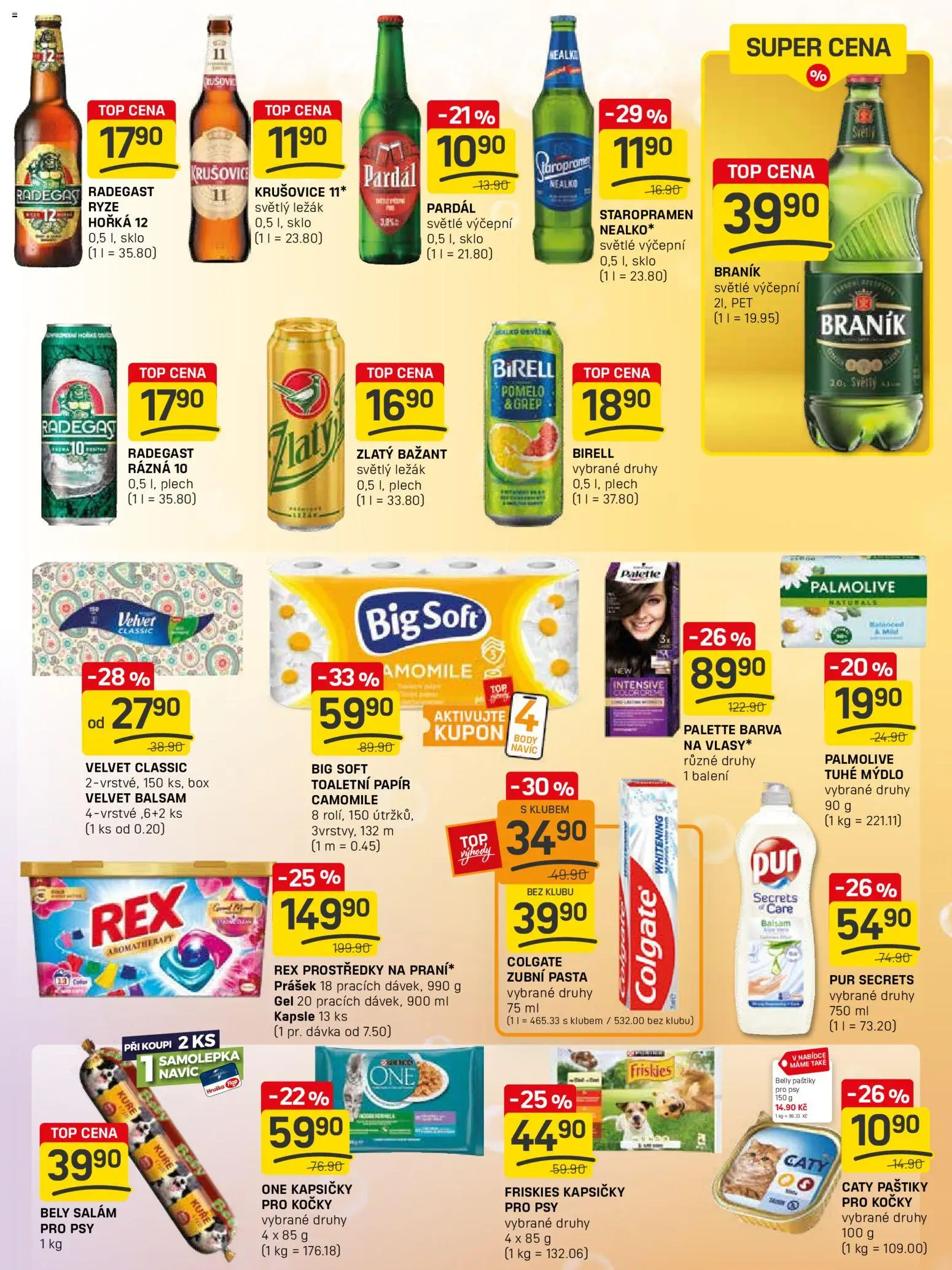 Flop leták - FlopTop od 05.11.2025 | Strana: 11 | Produkty: Pomelo, Staropramen, Salám, Krušovice