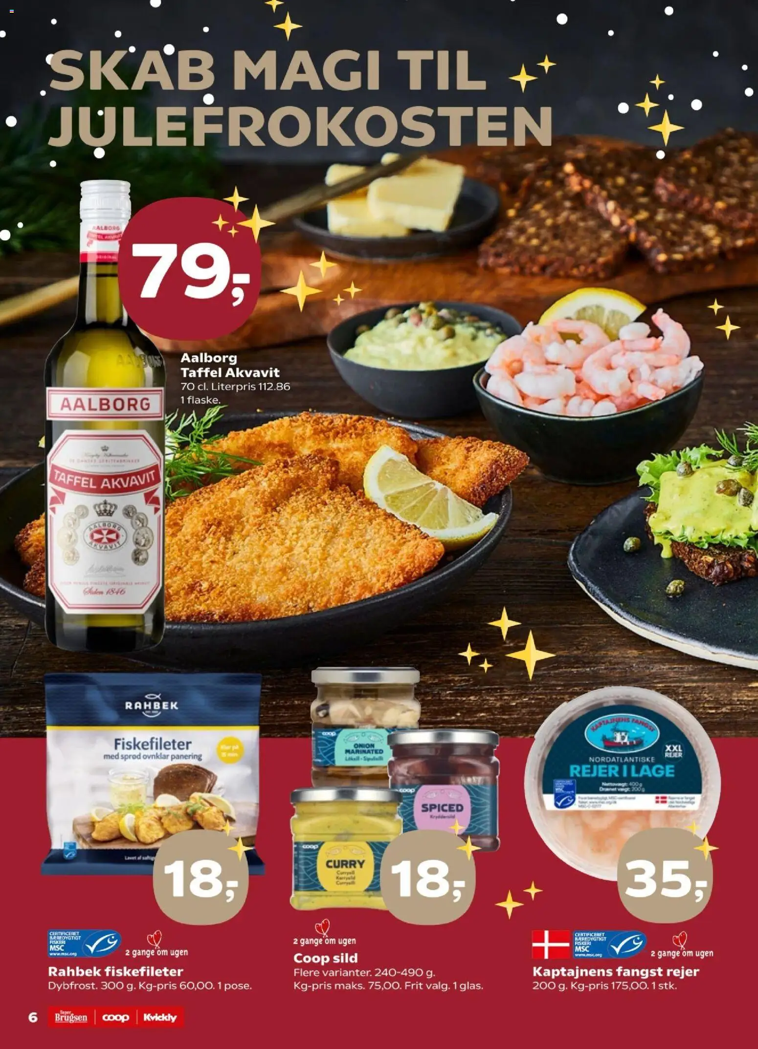 Kvickly tilbudsavis – gyldig fra 05.12.2025 | Side: 6 | Produkter: Skab, Sild, Rejer