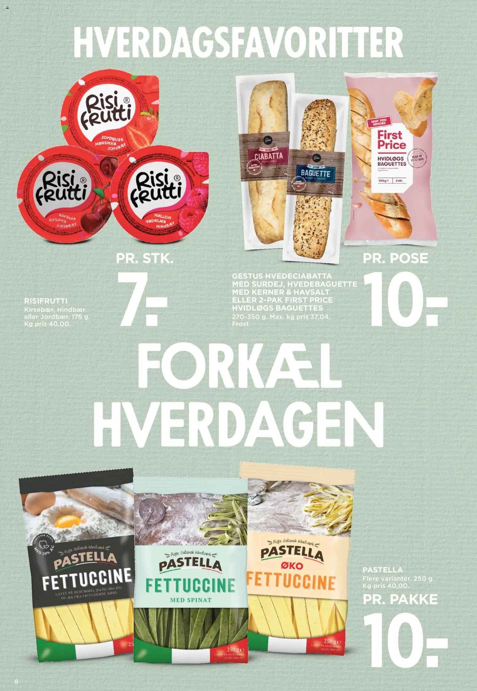 Meny tilbudsavis – gyldig fra 16.01.2026 | Side: 12 | Produkter: Æg, Kirsebær, Hindbær, Spinat