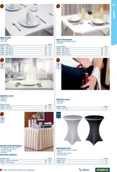 Náhled letáku Makro leták - Gastro vybavení a zařízení od 01.02.2026 | Strana: 229 | Produkty: Sukně, Ubrus