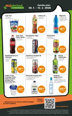 Náhled letáku Můj obchod leták - Brand od 30.01.2026 | Strana: 4 | Produkty: Voda, Tiger, Desperados, Energy drink