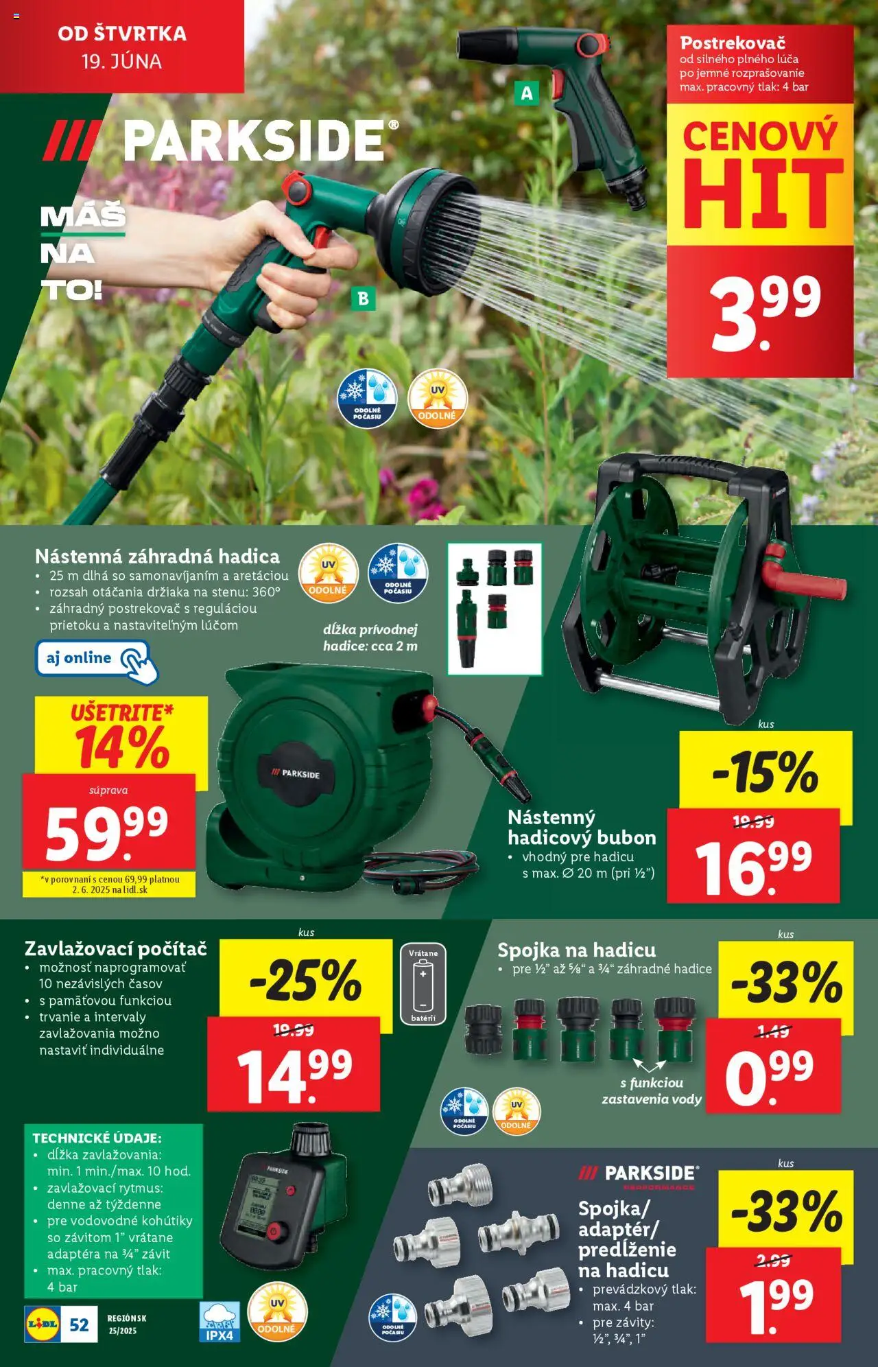 Lidl leták │ platný od 16.06.2025 | Strana: 70 | Produkty: Počítač, Parkside