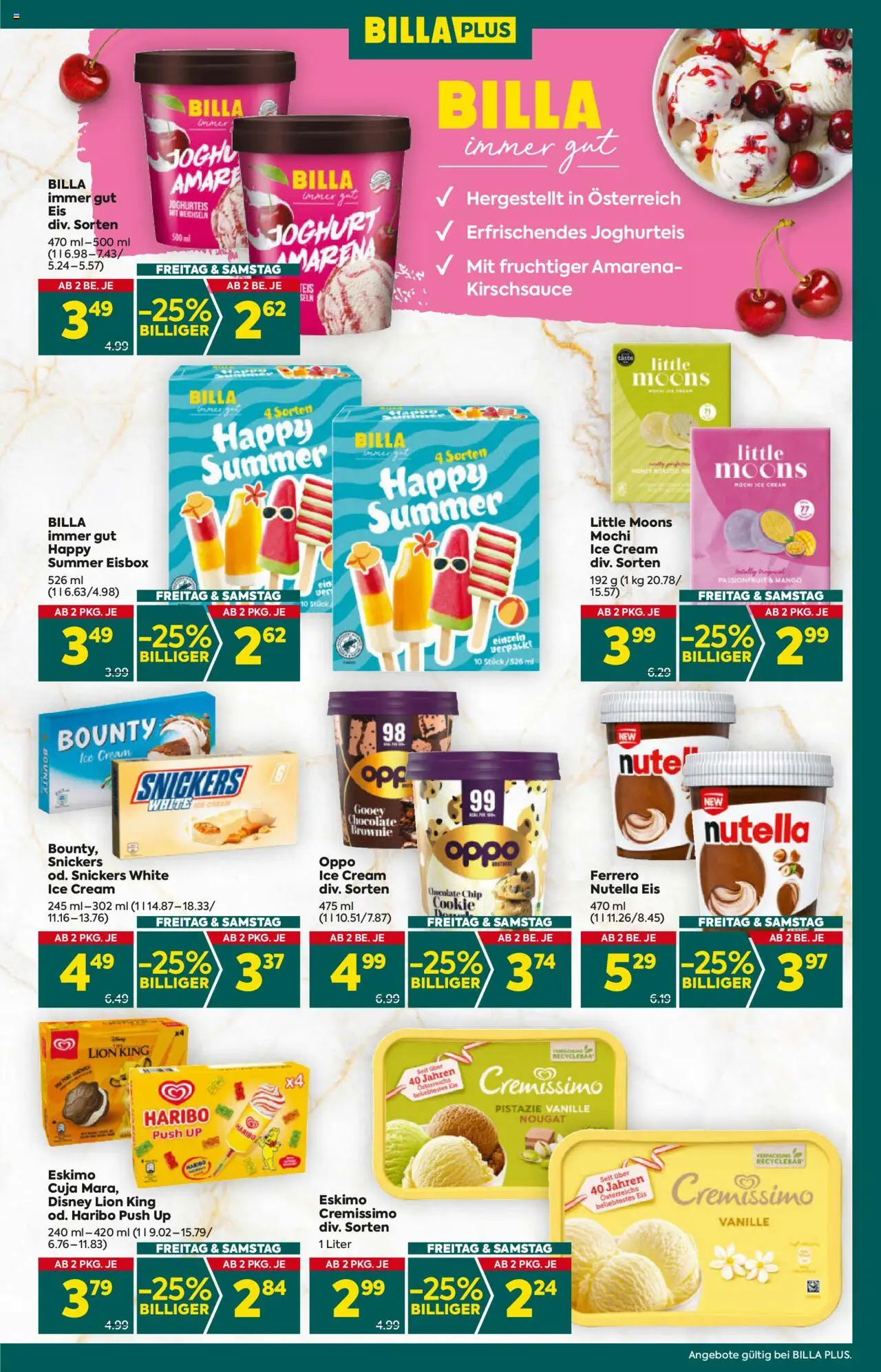 Billa Plus Flugblatt - Tirol gültig ab 28.08.2025 | Seite: 9 | Produkte: Rizsliszt, Eis, Mango, Joghurt