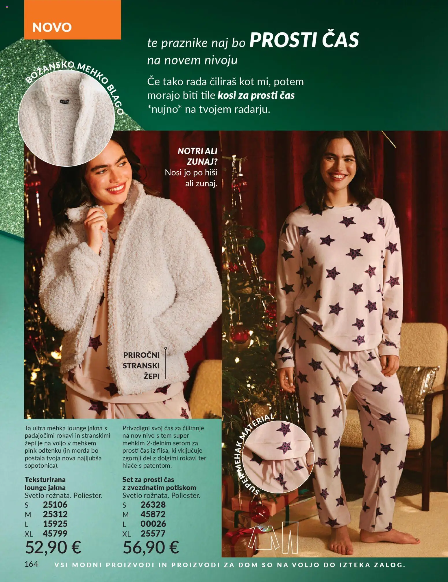 Novi Avon katalog ponudbe – veljaven od 01.10.2025 | Stran: 164 | Izdelki: Jakna, Hlace