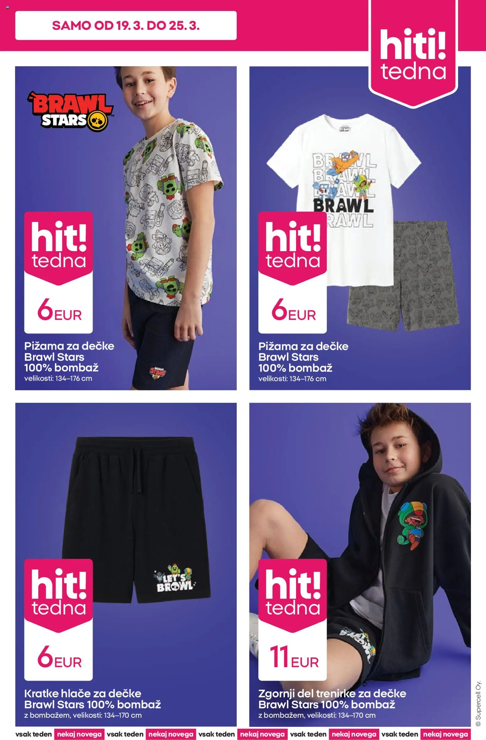 Novi Pepco katalog ponudbe – veljaven od 19.03.2026 | Stran: 3 | Izdelki: Pižama, Hlace, Kratke hlace