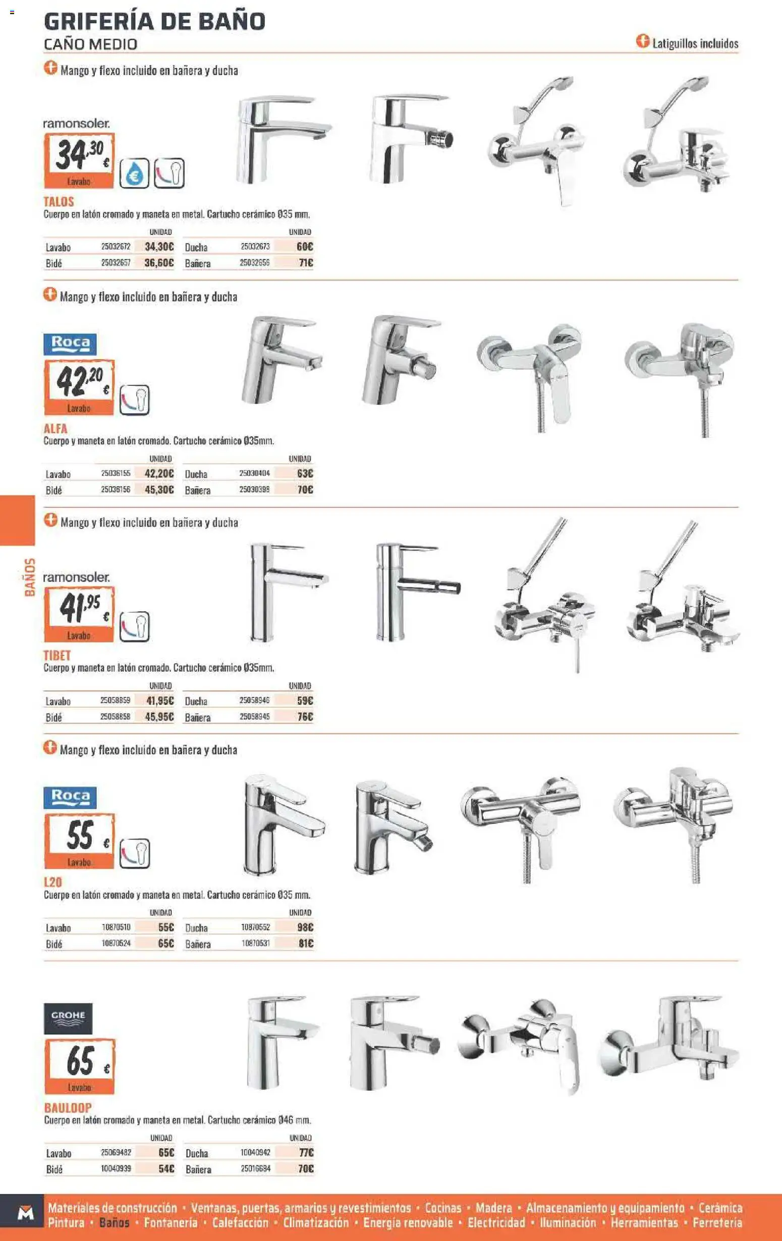Obramat folleto │ válido desde el 23.03.2026 | Página: 218 | Productos: Ρούτερ, Galette de chaise, Baño, Ducha
