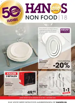 Hanos - Folder Non Food 2025 - Voorbeeld van een folder van Hanos, geldig van 25.08.2025