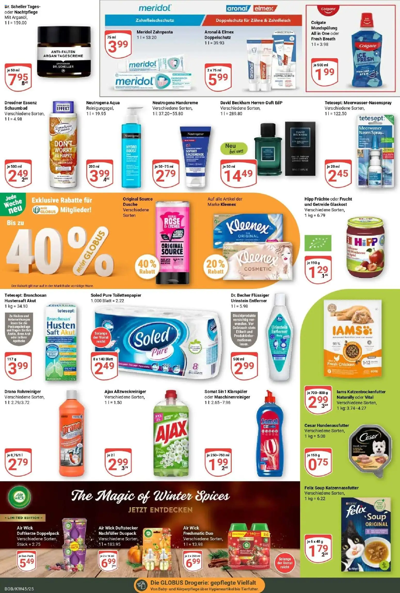 Globus prospekt Bobenheim-Roxheim	 – gültig ab 02.11.2025 | Seite: 18 | Produkte: Äpfel, Zahnpasta, Himbeere, Toilettenpapier