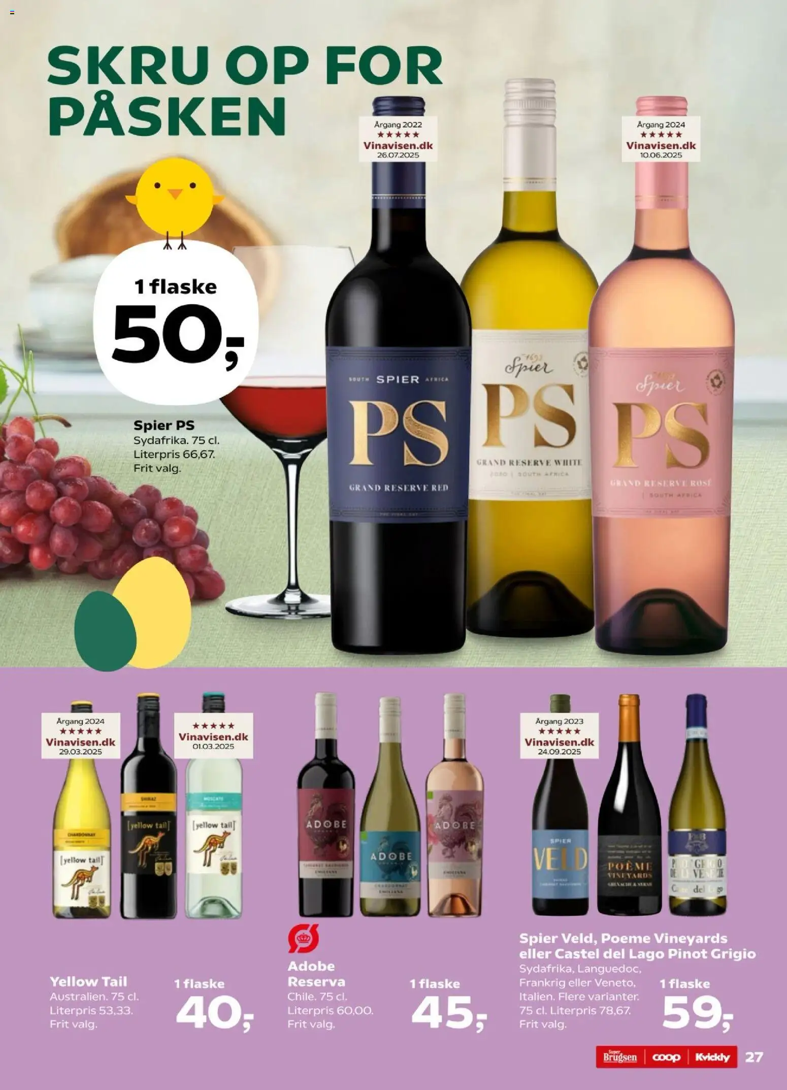 Super Brugsen tilbudsavis – gyldig fra 19.03.2026 | Side: 27