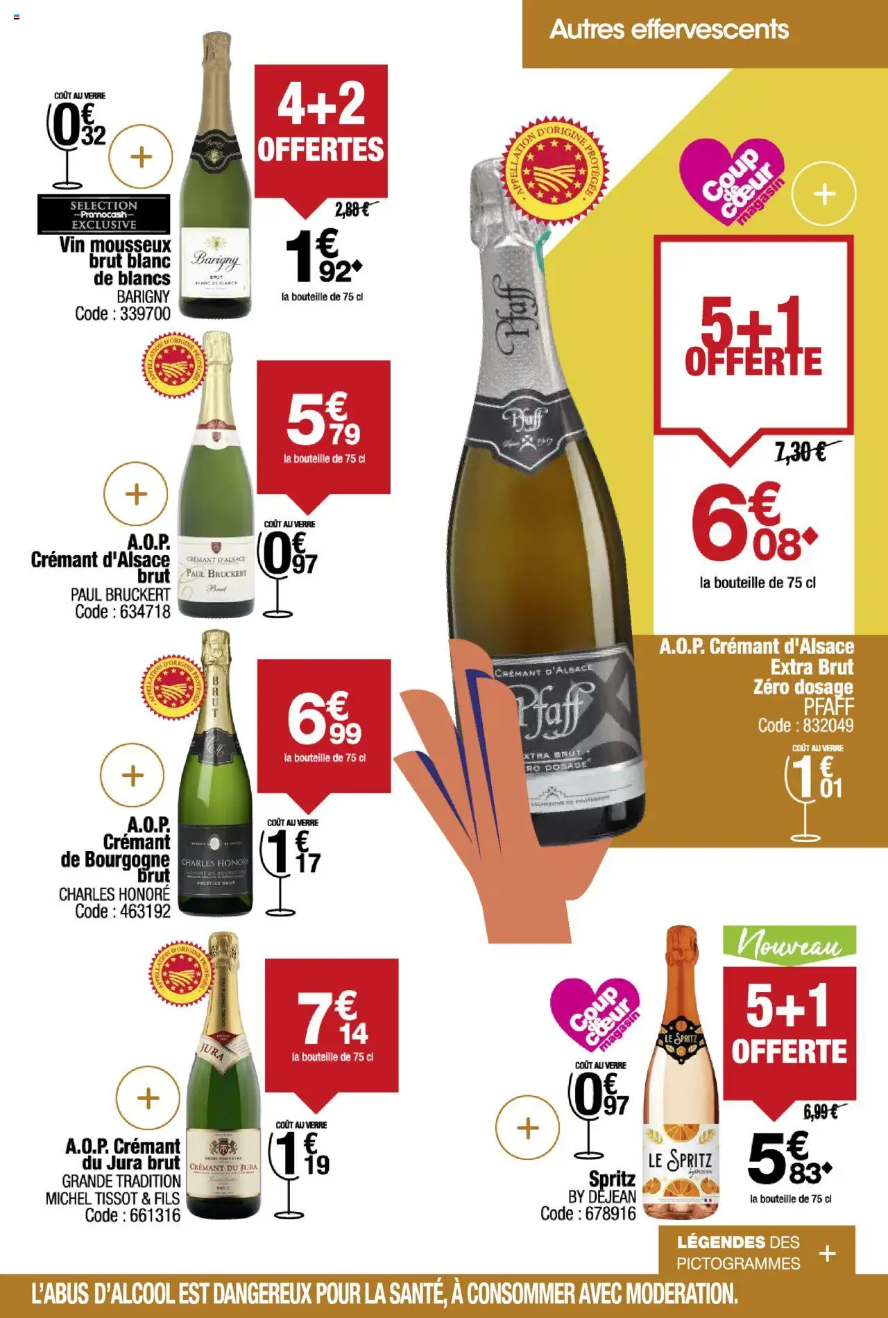 | Page: 55 | Produits: Vin mousseux, Crémant de bourgogne, Vin, Crémant d'alsace