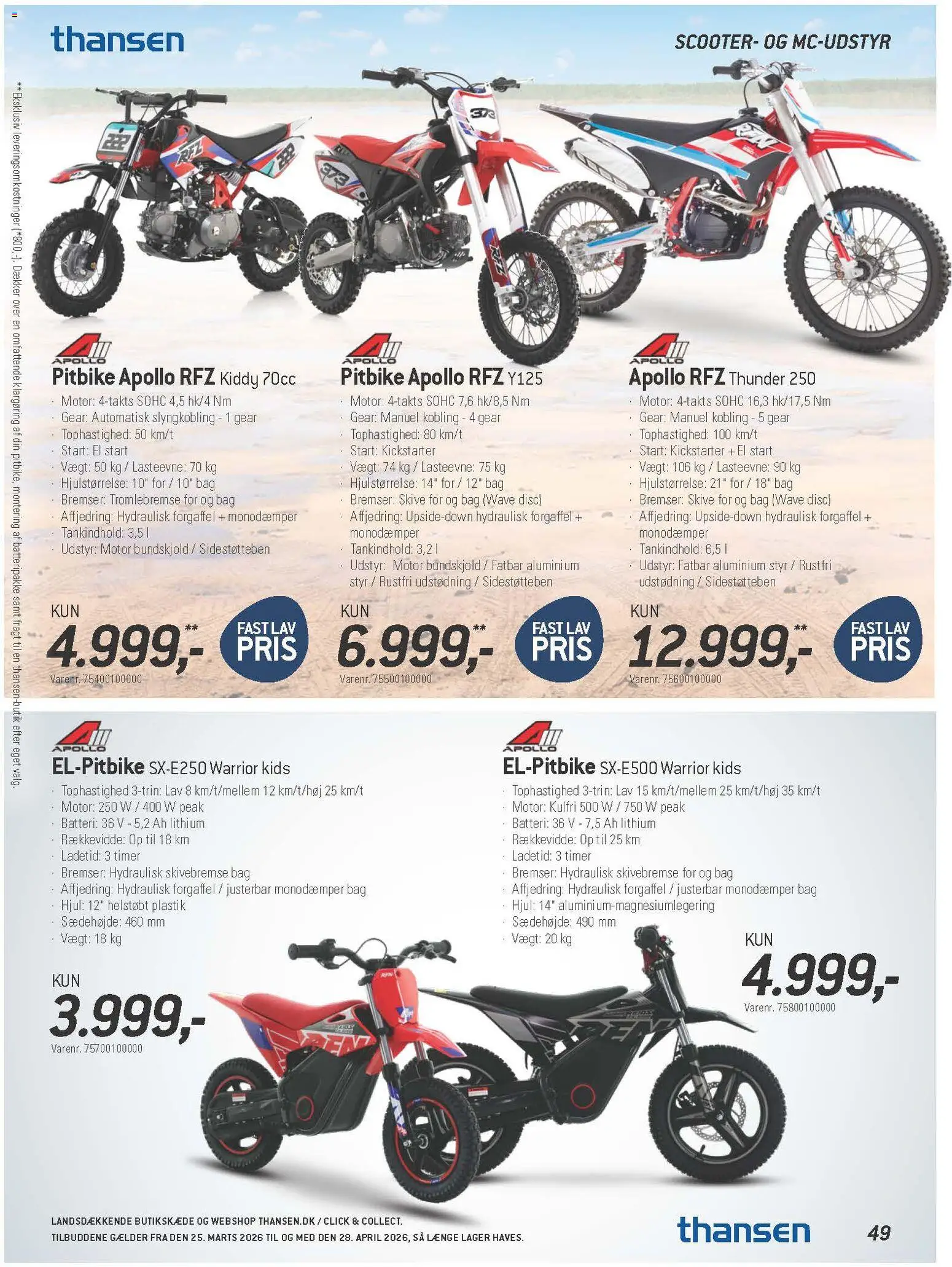 Thansen tilbudsavis – gyldig fra 25.03.2026 | Side: 48 | Produkter: Batteri