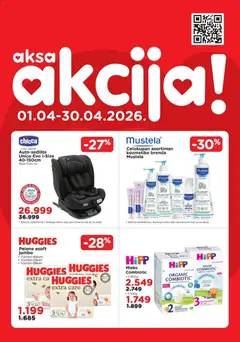 Aksa katalog - pregled Aksa kataloga - važi od 01.04.2026