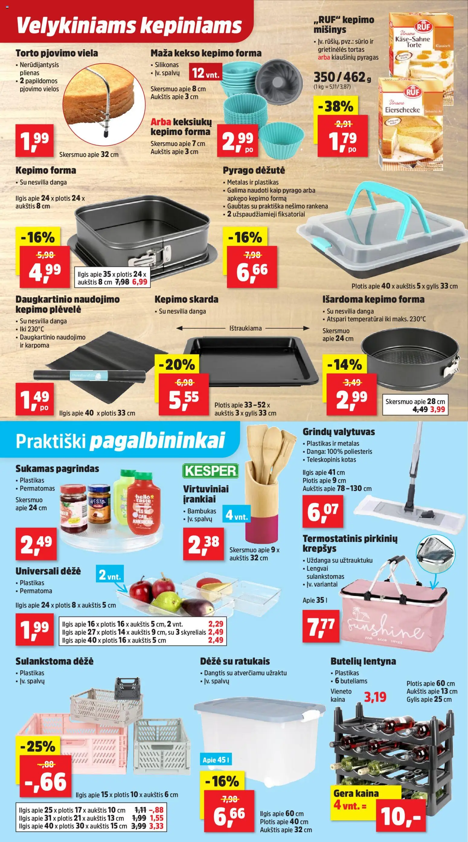 Thomas Philipps akcijos nuo 23.03.2026 | Puslapis: 11 | Prekių: Lentyna, Tortas, Pyragas, Krepšys