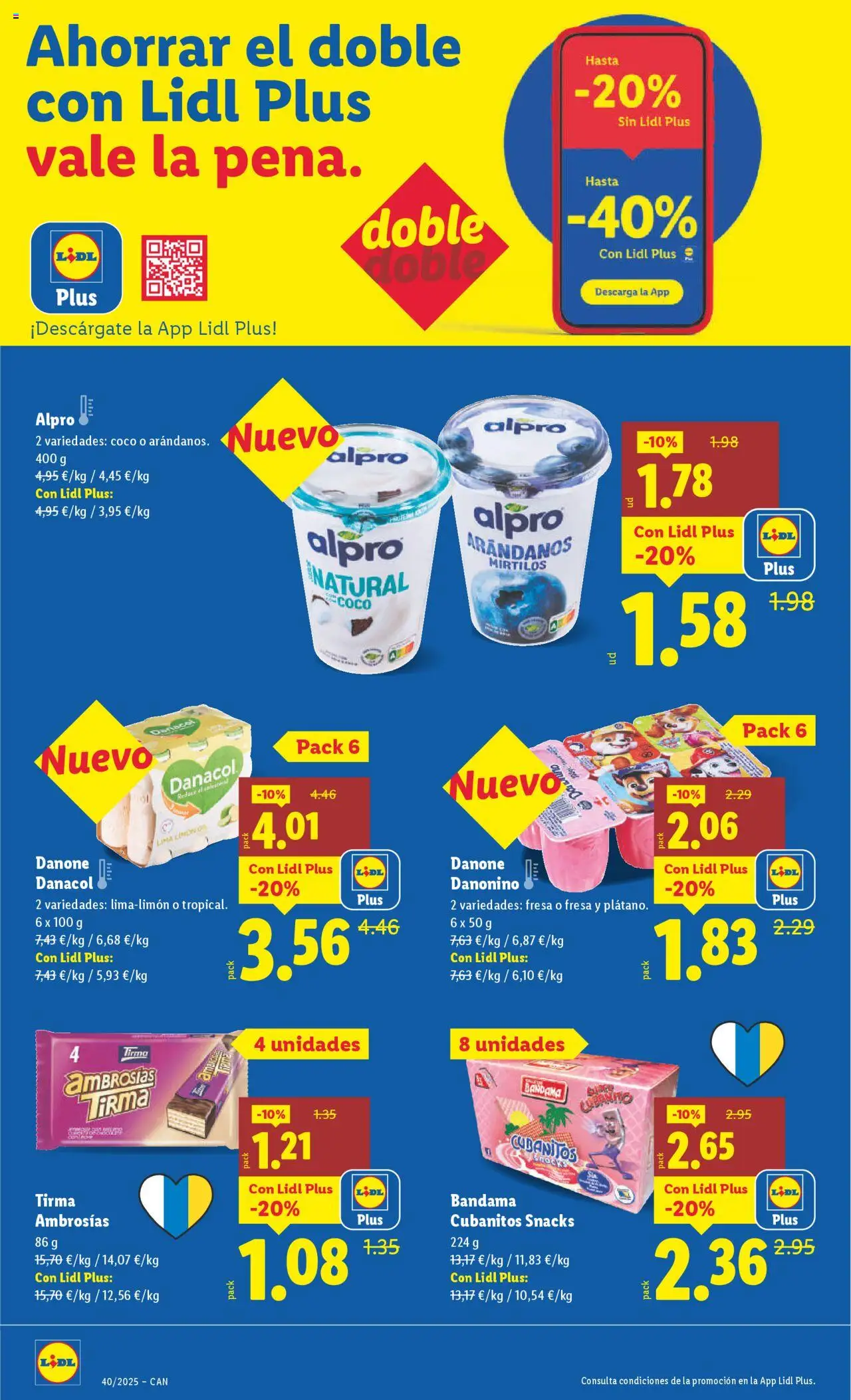 Lidl - Canarias │ válido desde el 29.09.2025 | Página: 10 | Productos: Lima, Τυρόπιτα