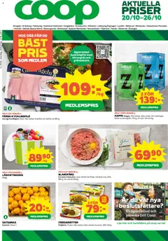 Coop - erbjudanden - Förhandsvisning av reklamblad från butik Coop aktuell från 20.10.2025