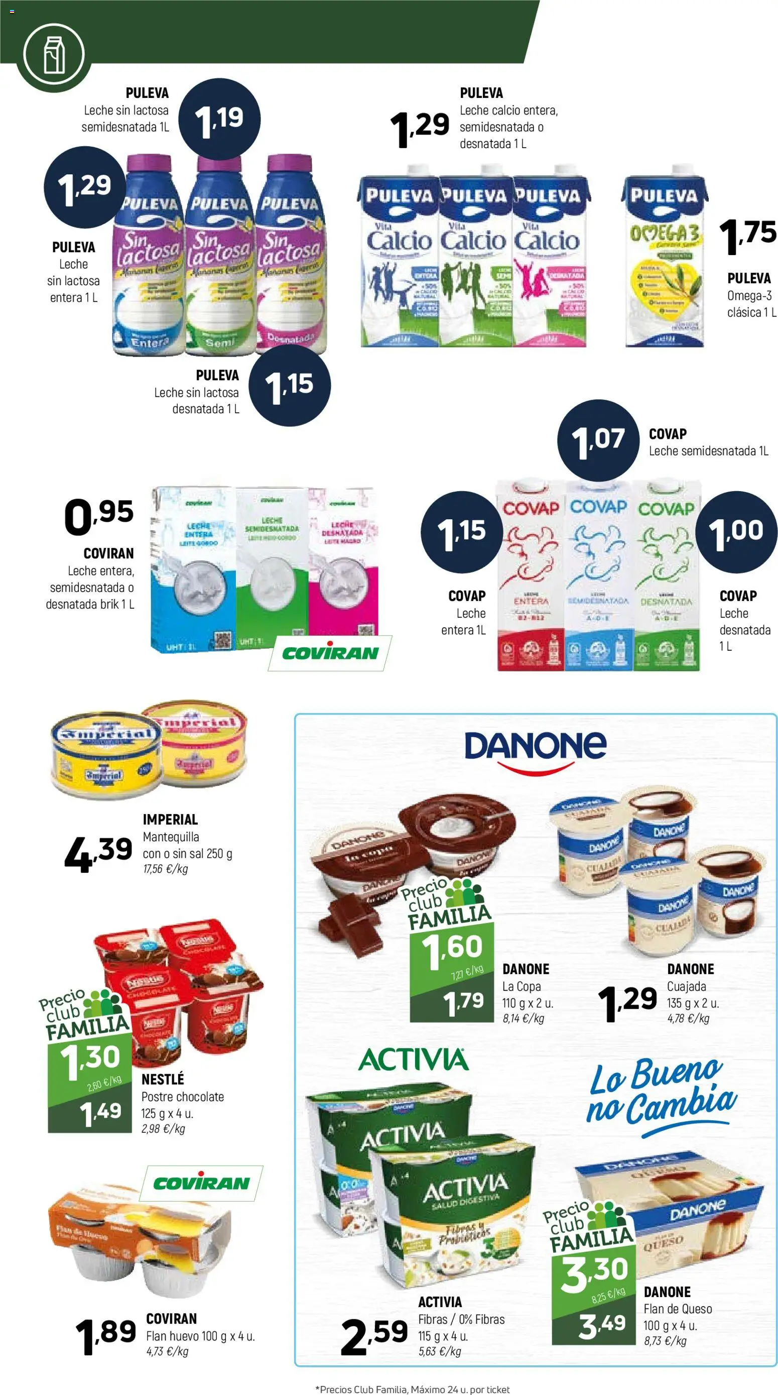 Coviran - Ceuta │ válido desde el 16.12.2025 | Página: 10 | Productos: Leche sin lactosa, Leche entera, Queso, Chocolate