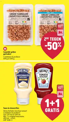 TOMATO KETCHUP ZERO, Sel ajouté | Zout toegevoegd Moins de sucre | Minder suikers** - Voorbeeld van een folder van Delhaize, geldig van 09.04.2026 | Pagina: 7 | Producten: Ketchup, Saus, Kekszek
