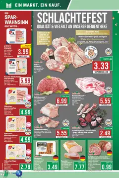 Marktkauf Prospekt 	 ab 23.02.2026 gültig | Seite: 4 | Produkte: Hahnchen, Theke, Schweinebauch, Schnitzel