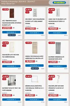 Praktiker akciós újság - amely érvényes a következő dátumtól: 02.04.2026 | Oldal: 23