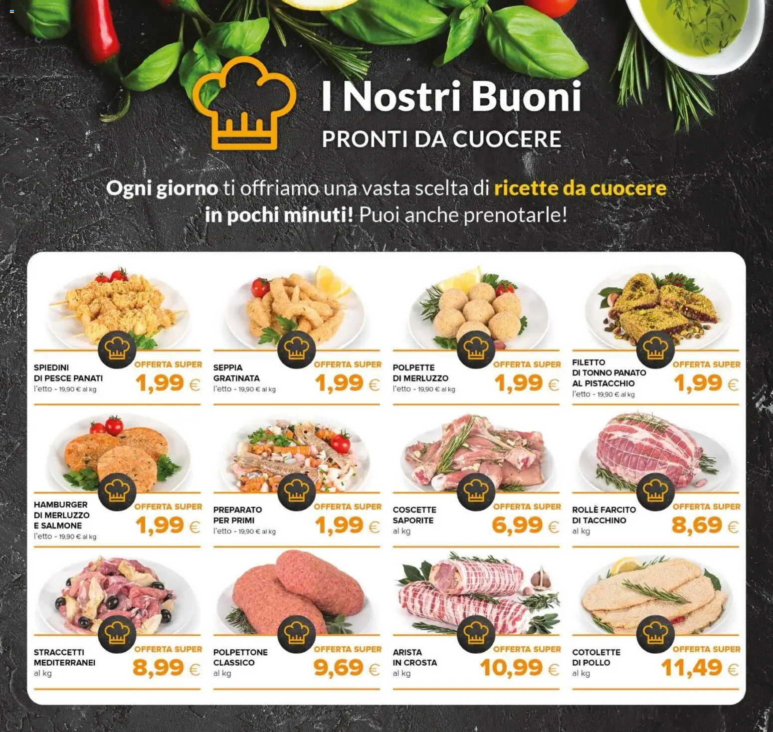 Volantino Tigre del 06.11.2025 | Pagina: 5 | Prodotti: Pesce, Tacchino, Tonno, Hamburger