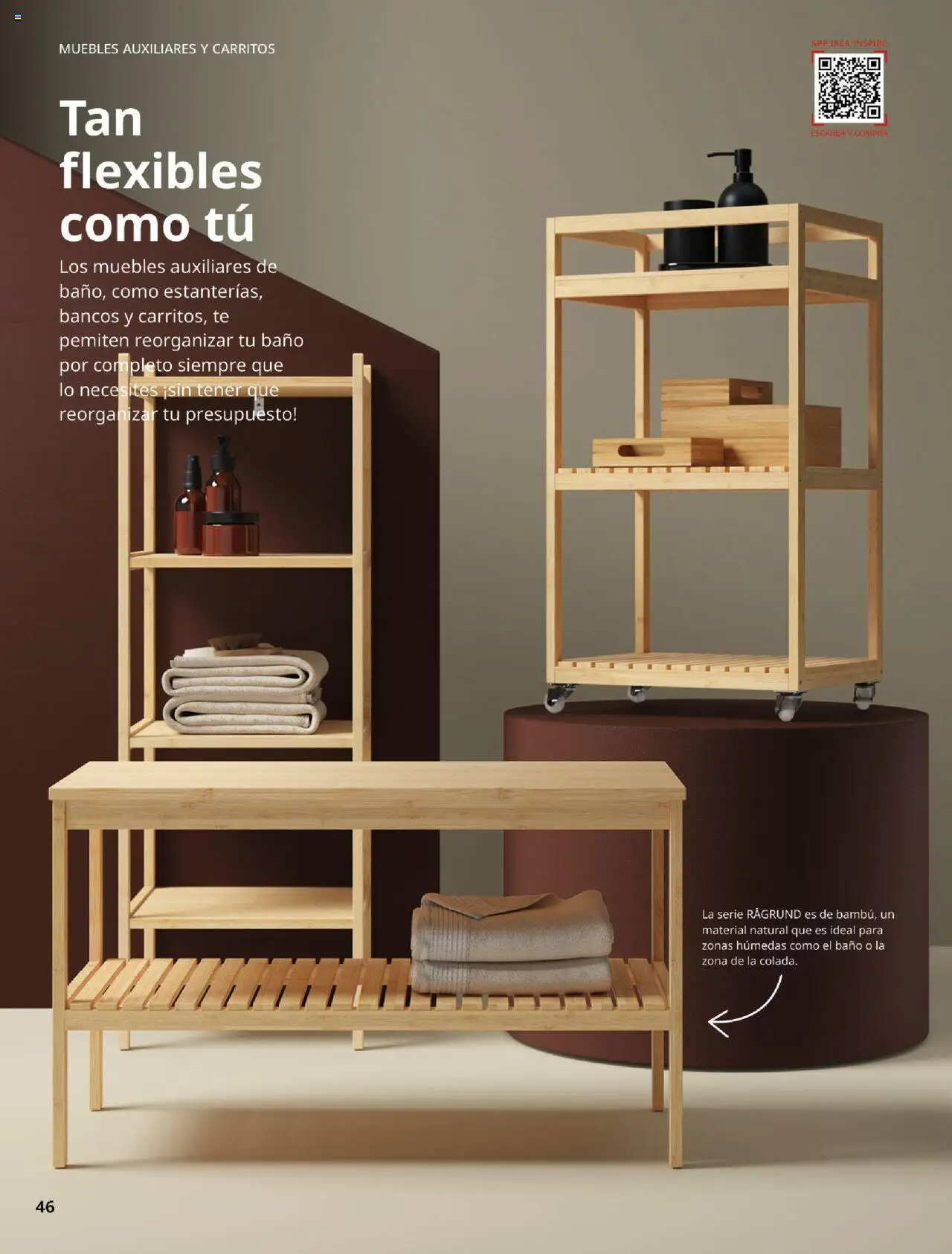 Catálogo IKEA Baňos │ válido desde el 04.02.2025 | Página: 46 | Productos: Té, Muebles, Baño