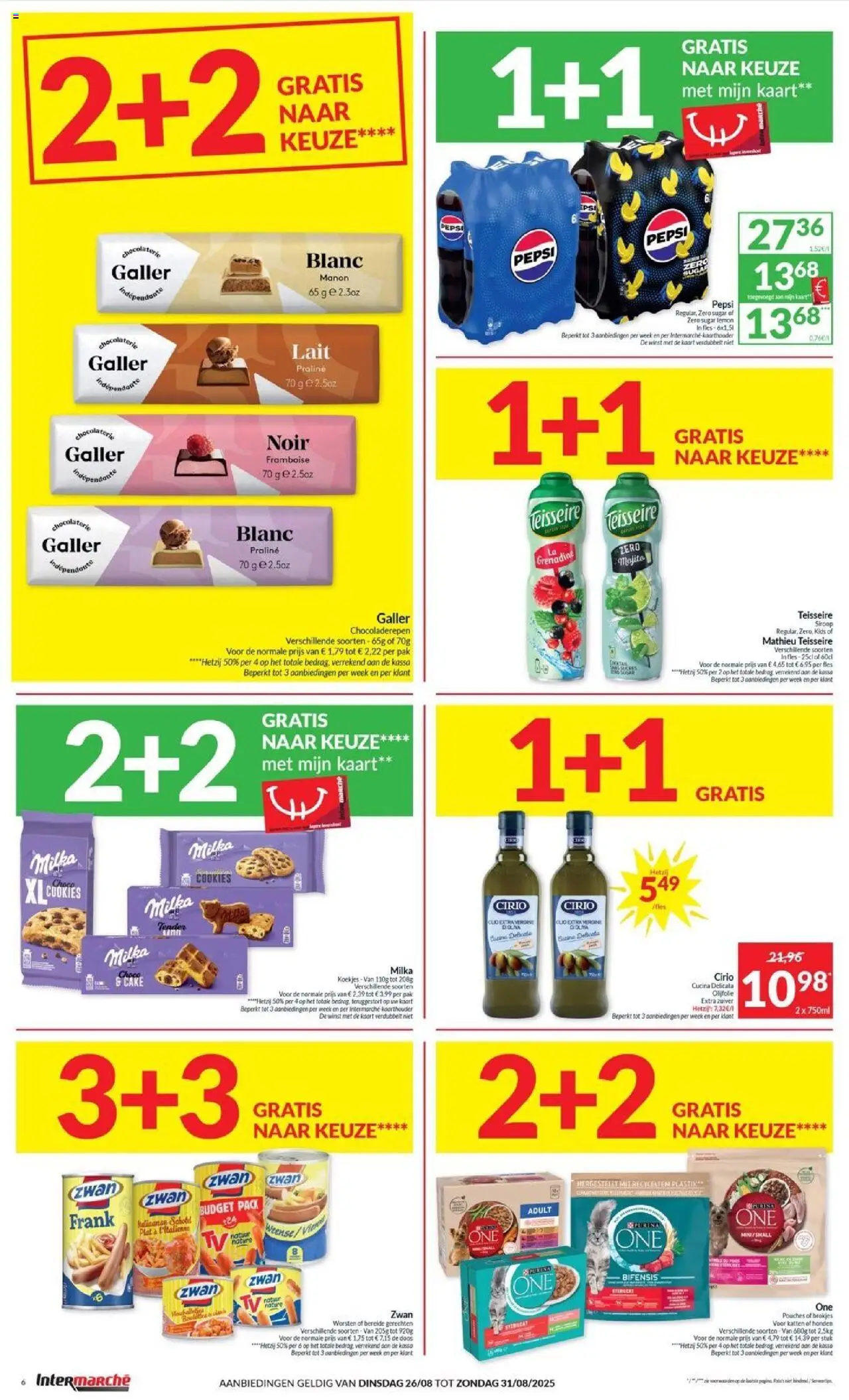  | Pagina: 6 | Producten: Olijfolie, Koekjes, Saláta mix, Kaart