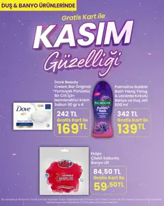 18.11.2025 tarihinden itibaren geçerli olan Gratis kataloğu önizlemesi | Sayfa: 8 | Ürünler: Duş, Krem, Sabun, Duş jeli
