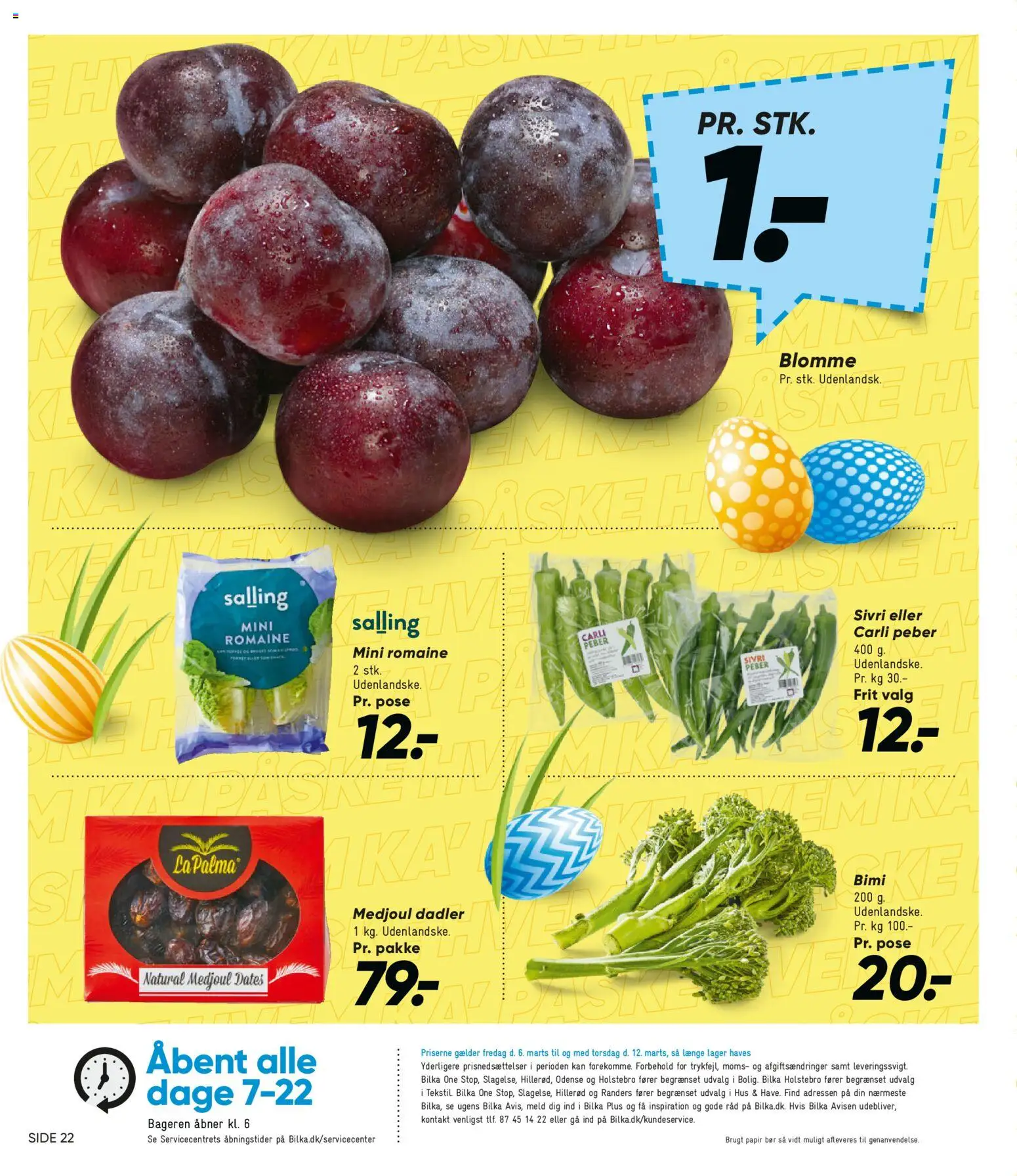 Bilka tilbudsavis – gyldig fra 06.03.2026 | Side: 26 | Produkter: Maske, Peber, Dadler