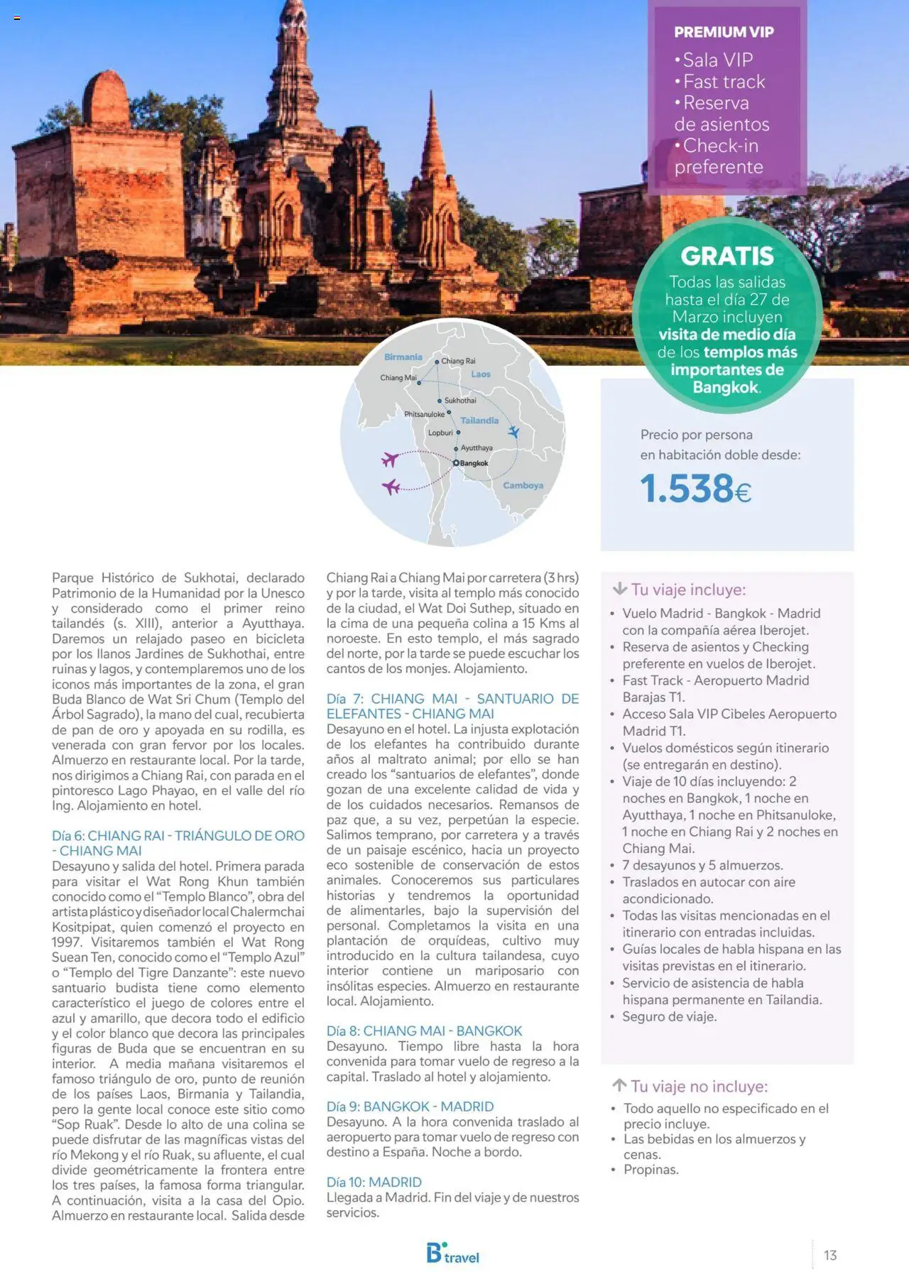 B the travel brand Asia 2025 │ válido desde el 15.11.2024 | Página: 13 | Productos: Bicicleta, Pan